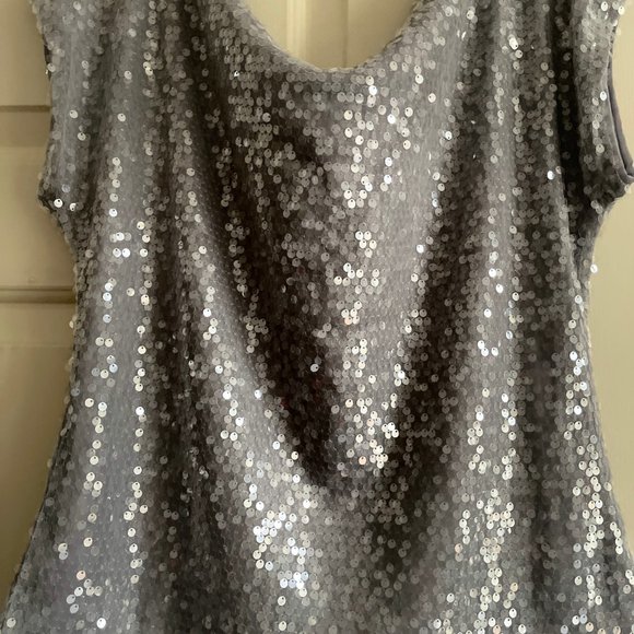 Express Sequin Top - Picture 2 of 5